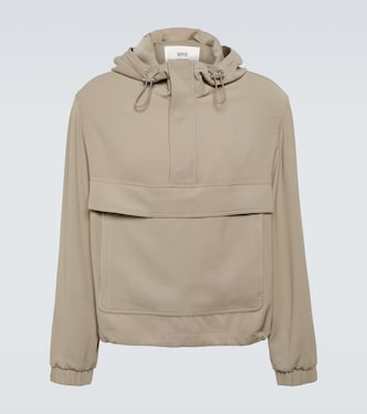 Chaqueta de sarga con cremallera | Ami Paris