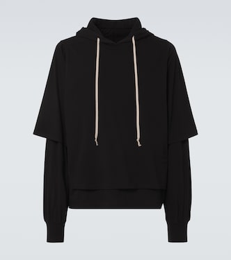 Felpa Hustler in jersey di cotone | DRKSHDW by Rick Owens