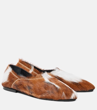 Scarpe slip-on in cavallino | Jil Sander