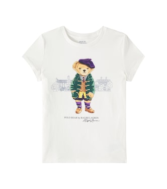 T-shirt Polo Bear in jersey di cotone | Polo Ralph Lauren Kids