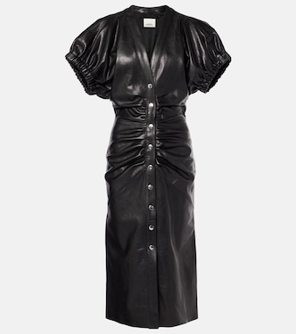 Abito midi Carly in pelle | Isabel Marant