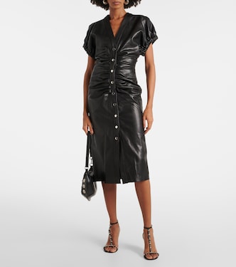 Abito midi Carly in pelle | Isabel Marant