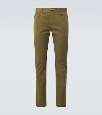Mid-rise slim pants | Saint Laurent