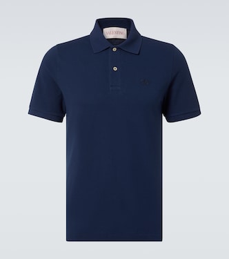Polohemd VLogo Signature aus Baumwoll-Piqué | Valentino