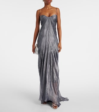 Robe longue Victoria en soie | Maria Lucia Hohan