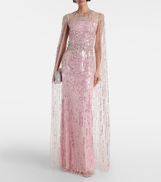 Vestido de fiesta Lux con lentejuelas | Jenny Packham
