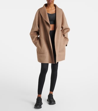 Edgemere wool-blend wrap coat | Varley