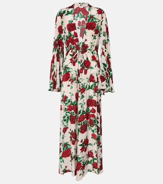 Bedruckte Robe Chloe | Alexandra Miro