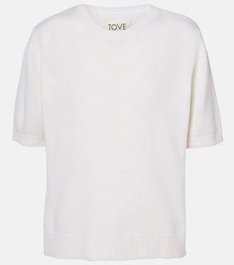 T-shirt Lura in maglia di cashmere | Tove