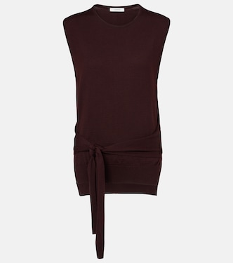 Cardigan asimmetrico in misto lana | Lemaire