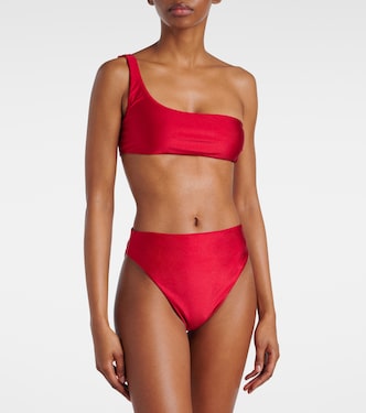 Top de bikini asimétrico Eliza | Jade Swim