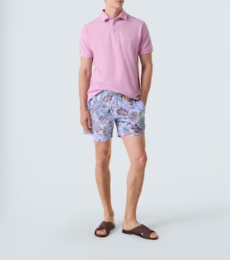 Cotton piqué polo shirt | Etro
