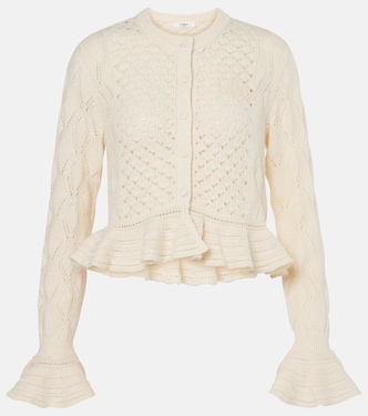 Cardigan aus Baumwolle, Wolle und Seide | Chloé