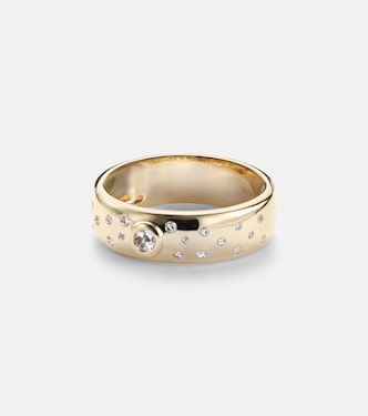 14kt gold ring with diamonds | Roxanne First