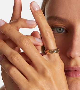Bague en or 14 ct et diamants | Roxanne First