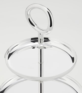 Vertigo silver-plated serving stand by Andrée Putman | Christofle