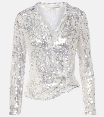 Top Opaline à sequins | Christopher Esber
