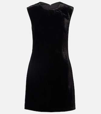 Svetlana velvet minidress | Veronica Beard