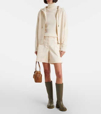 Cardigan à capuche en laine et cachemire | Moncler