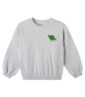 Sudadera de jersey de algodón bordada | Mini Rodini
