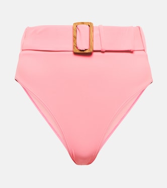 Floral high-rise bikini bottoms | Alexandra Miro