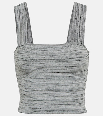 White Label crop top de punto | Proenza Schouler