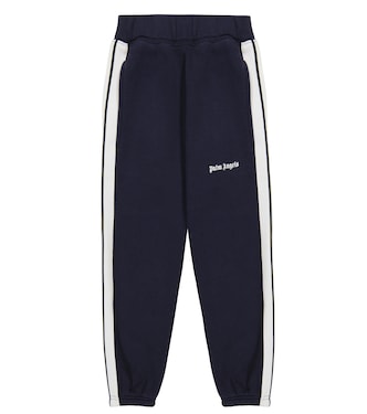 Logo track cotton sweatpants | Palm Angels Kids