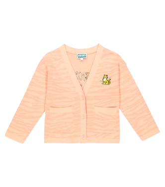 Cárdigan de algodón bordado | Kenzo Kids