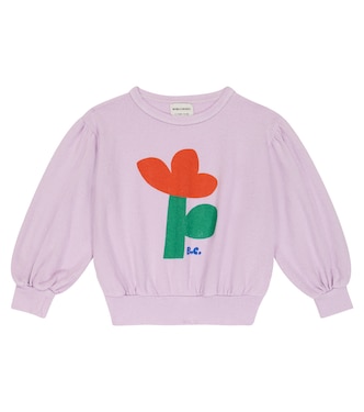 Sea Flower cotton sweatshirt | Bobo Choses