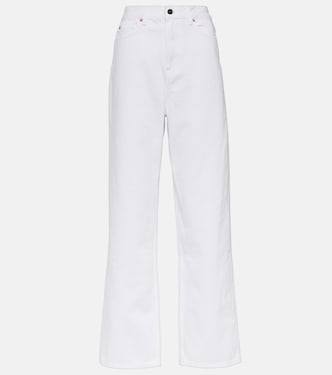 High-rise straight jeans | Wardrobe.NYC