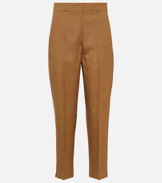 Mira wool, mohair, and silk pants | Max Mara
