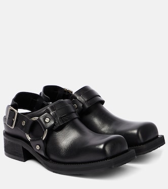 Mules destalonados Balius de piel | Acne Studios
