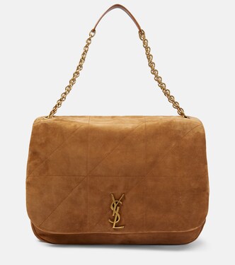 Schultertasche Jamie 4.3 aus Veloursleder | Saint Laurent