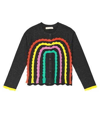 Cárdigan en mezcla de algodón | Stella McCartney Kids