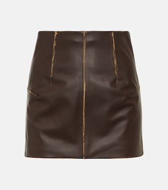 Minifalda de piel | MM6 Maison Margiela