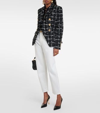 Jeans regular a vita alta | Balmain