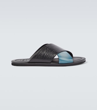 Sifnos Scritto leather sandals | Berluti
