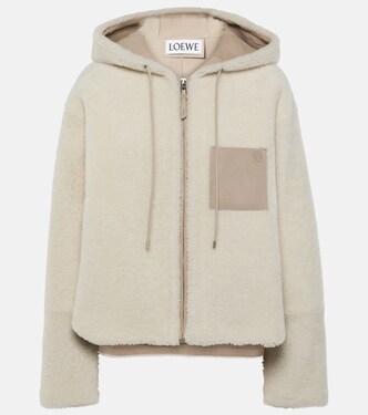 Chaqueta con capucha de borrego | Loewe