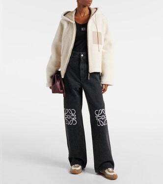 Chaqueta con capucha de borrego | Loewe