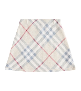 Falda Burberry Check de lana | Burberry Kids