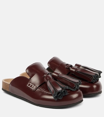 Slippers Tassel in pelle | JW Anderson