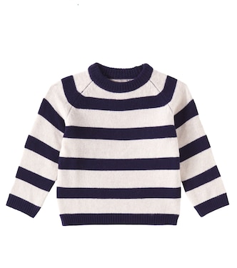 Pull Vida rayé en laine | Konges Sløjd