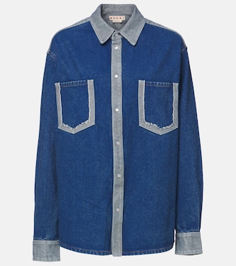 Sobrecamisa oversized de denim | Marni