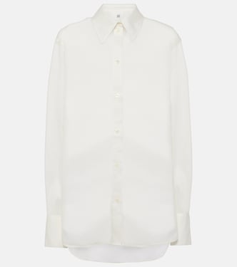 Camicia oversize in misto cotone | Toteme