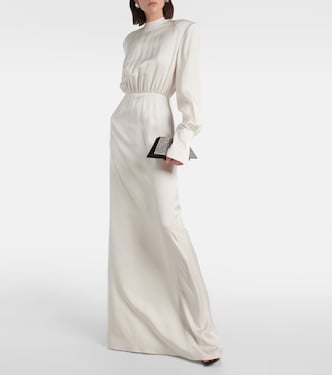 Robe longue en soie | Magda Butrym