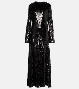 Robe mit Pailletten | Rotate
