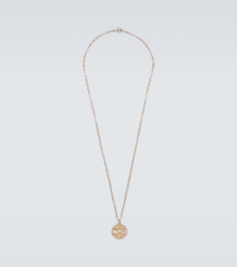 Strength 18kt gold pendant necklace with diamond | FoundRae