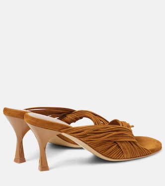 Mules Fender in suede | Christopher Esber
