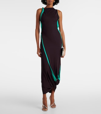 Abito midi in jersey   | Victoria Beckham