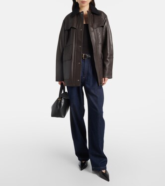 Jeans barrel tapered de tiro alto | Frame